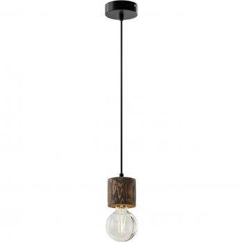 Envostar 1-Bulb Pendant Light, Dark Pine