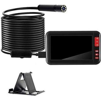 Endoscopio HD Imprendibile 2m Telecamera LCD