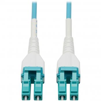 Eaton 100G Duplex Multimode 50/125 OM4 Flexibles Glasfaserkabel LC/LC Duplex M/M LSZH Aqu (50 m)