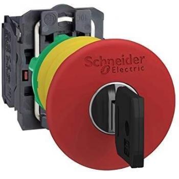 Control de Seguridad Rojo Schneider XB5AS9445
