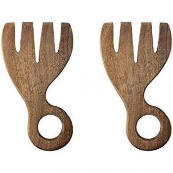 Acacia Farmhouse Salad Server Set