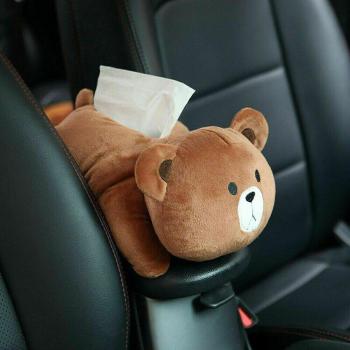 Caja de pañuelos de tela para coche