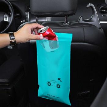 50pcs Adhesive Car Garbage Bags