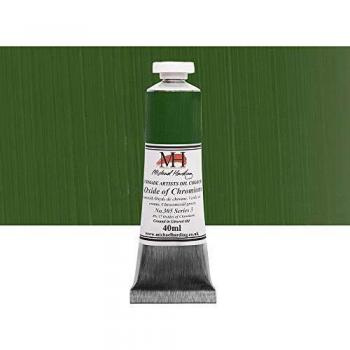 Michael Harding 40 ml Chromium Oxide Pigment Oil Colour