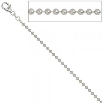 Jobo Damen Kugelkette 925 Silber 2,5 mm 90 cm
