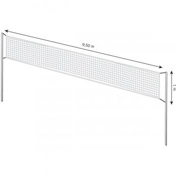Polyamide Volleyball Net 2 mm by Tremblay