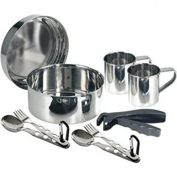 Kit batería de camping Laken acero inox. 20 cm