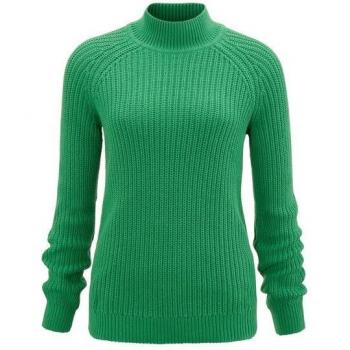 LAURA SCOTT Damenpullover mit Stehkragen