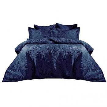Furn. Palmeria Quilted Velvet Duvet Cover Set