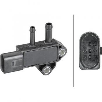Sensore, pressione gas scarico HELLA 6PP 009 409-361
