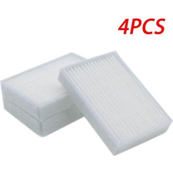 Filtro HEPA 100% Limpio para Robot Aspirador – Compatible con Panda X600, Pet KitFuerte KT504 y Midea MVCR03/VCR15/VCR16