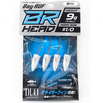 Duo BR Jig Head 1/0 9 grammi 4 pezzi