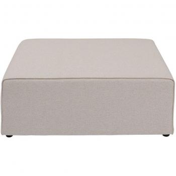 Kare Design Cream Pouff Modul i Beige Polypropen
