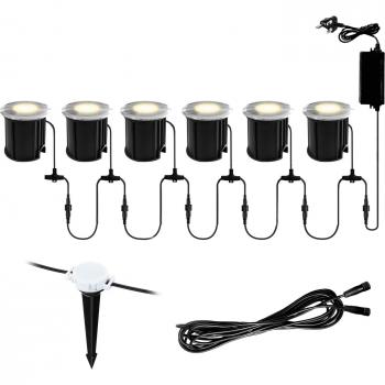 Sitka 6 x 3 Watt LED Deck Kit with Cable and Sensor