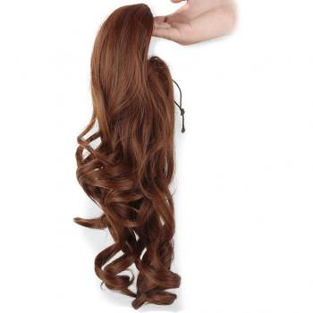 22 Curly Hairpiece with Drawstring