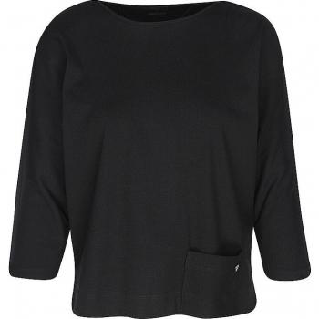 Marc Cain Longsleeve Shirt 3/4-Arm Größe 36 schwarz