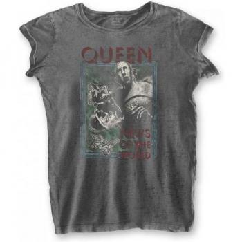 T-shirt Femme Queen News du Monde En Feu