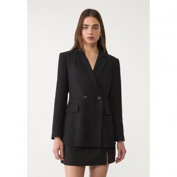 Sharp Line Black Blazer – M