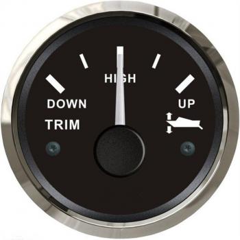 52mm Vertical Trim Speed Meter Black