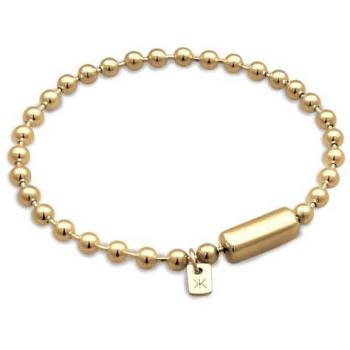 Kuzzoi 925 Sterling Silber Herrenarmband Kugelkette