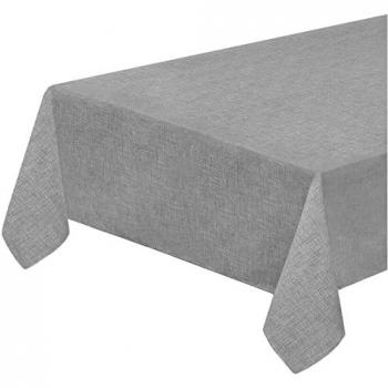 Nappe Douce Pastel Gris Anthracite 135x230 cm