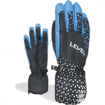 Level Skihandschuhe für Kinder in Blau und Schwarz