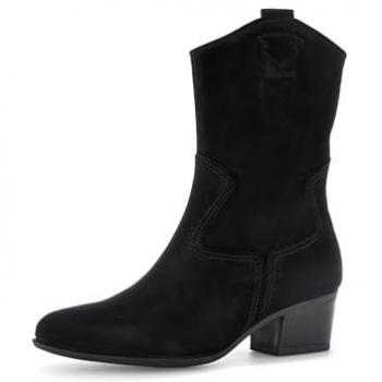 Gabor Kirsten Women's Black Suede Calf Length Boots