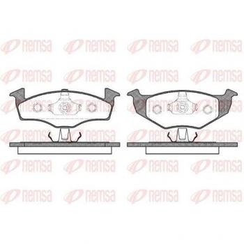 Bremsbelagsatz REMSA 0609.20 für VW und SEAT