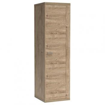 Lomadox Schlafzimmerschrank NUSCO-161 Eiche Nb., 1 Tür, 90 cm