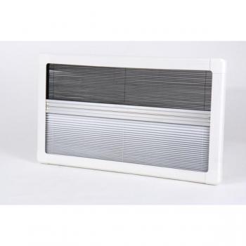 Carbest Innenrollo RW Style, Alu-Rahmen, 1200 mm x 500 mm, Verdunkelung und Insektenschutz