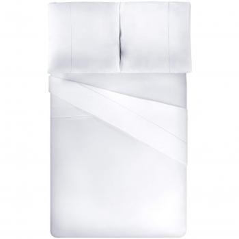 Parure de lit 140x200 en Microfibre avec Décoration Jour de Venise