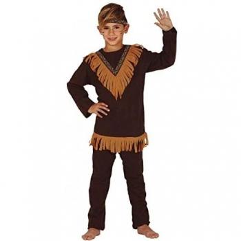Costume Indiano Pellerossa per Bambini 10-12 anni
