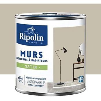 RIPOLIN Peinture Satinée Beige Kyanité 0,5 L