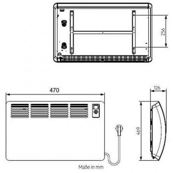AEG WKL 1000 Comfort Elektroheizung