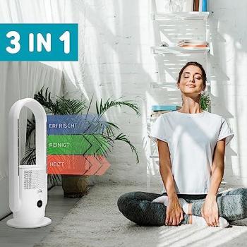 Djive Flowmate ARC Heater 3in1 Luftreiniger, Heizlüfter und Ventilator für Räume bis 25 m²