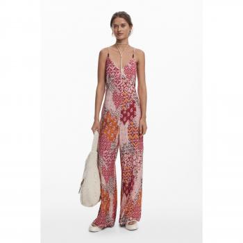 Desigual Jumpsuit Veloz – Rojo