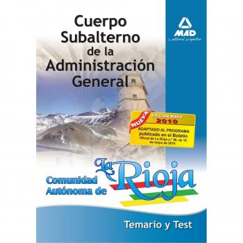 Cuerpo Subalterno de la Administración General de la Comunidad Autónoma de la Rioja. Temario y Test
