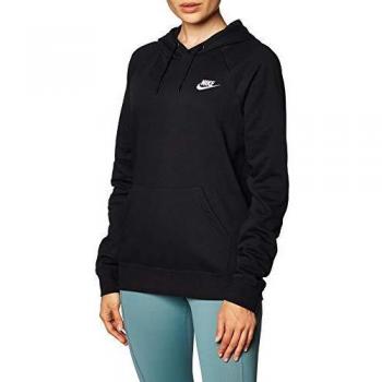 Felpa Con Cappuccio Nike Donna Nera L