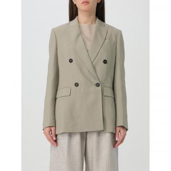 Blazer Brunello Cucinèlli – Femme, Vert, 42