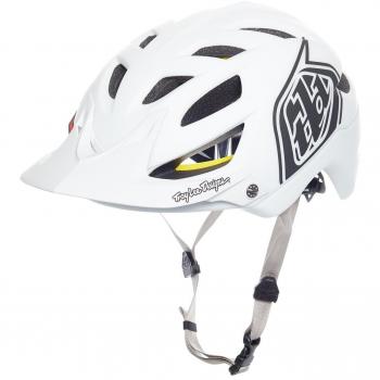 Casco BTT Troy Lee Designs A1 MIPS Clásico Blanco