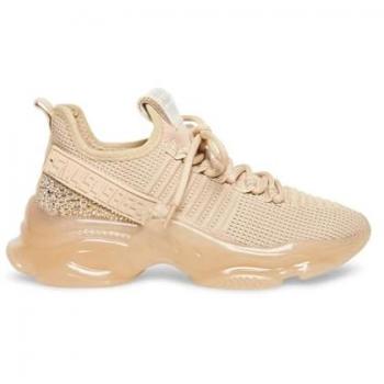 Steve Madden Maxilla‑RE Low Top Sneaker – Beige, EU 41