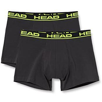 Boxers Head Basic Negro Lima 2 Unidades
