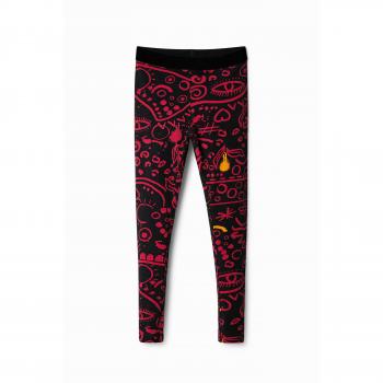 Leggings Slim Fit Pattern Accattivanti