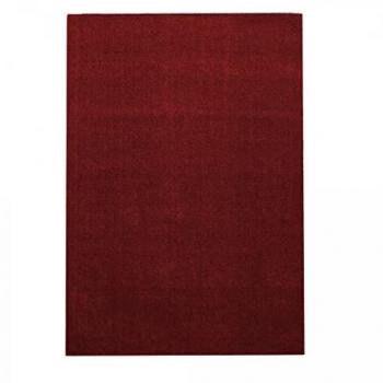Tapis de Couloir Uni SOULA 80x250 Rouge