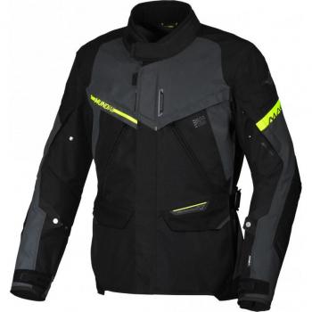 Macna Giacca Moto Mundial NightEye 2XL Nero Giallo