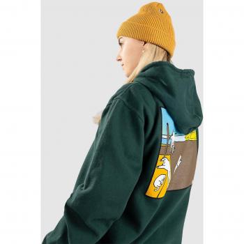 Green Alpine Hoodie by RIPNDIP