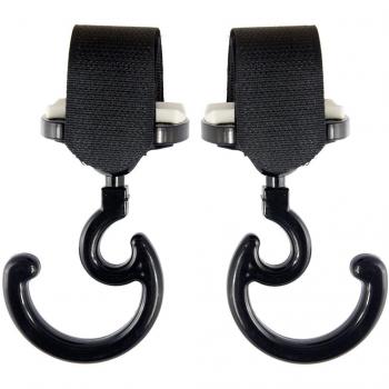 Gancio Multiuso per Carrozzina Magic Hook Nero