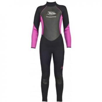 Muta Trespass Donna Aquaria 5 mm Nero a Lunghezza Totale