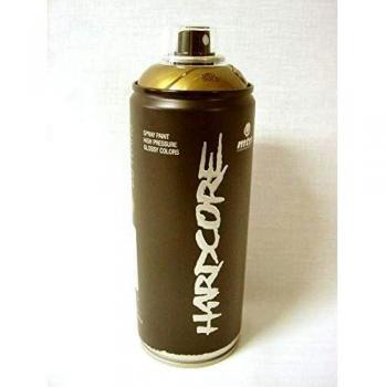 Spray Oro Metálico MTN Hardcore 400 ml