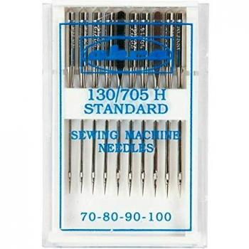 Steel Silver Sewing Needles – 70+80+90+100 (10 Pieces)